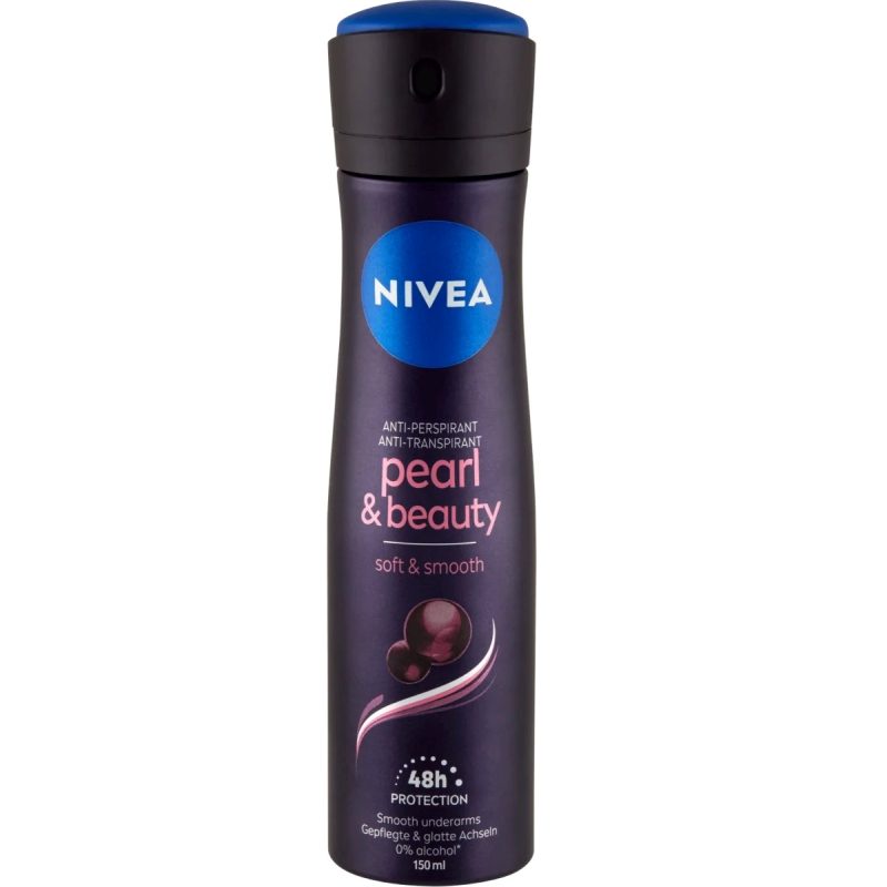 Antiperspirant Deodorant, Nivea, 150 ml Pearl Beauty Quick Dry 1