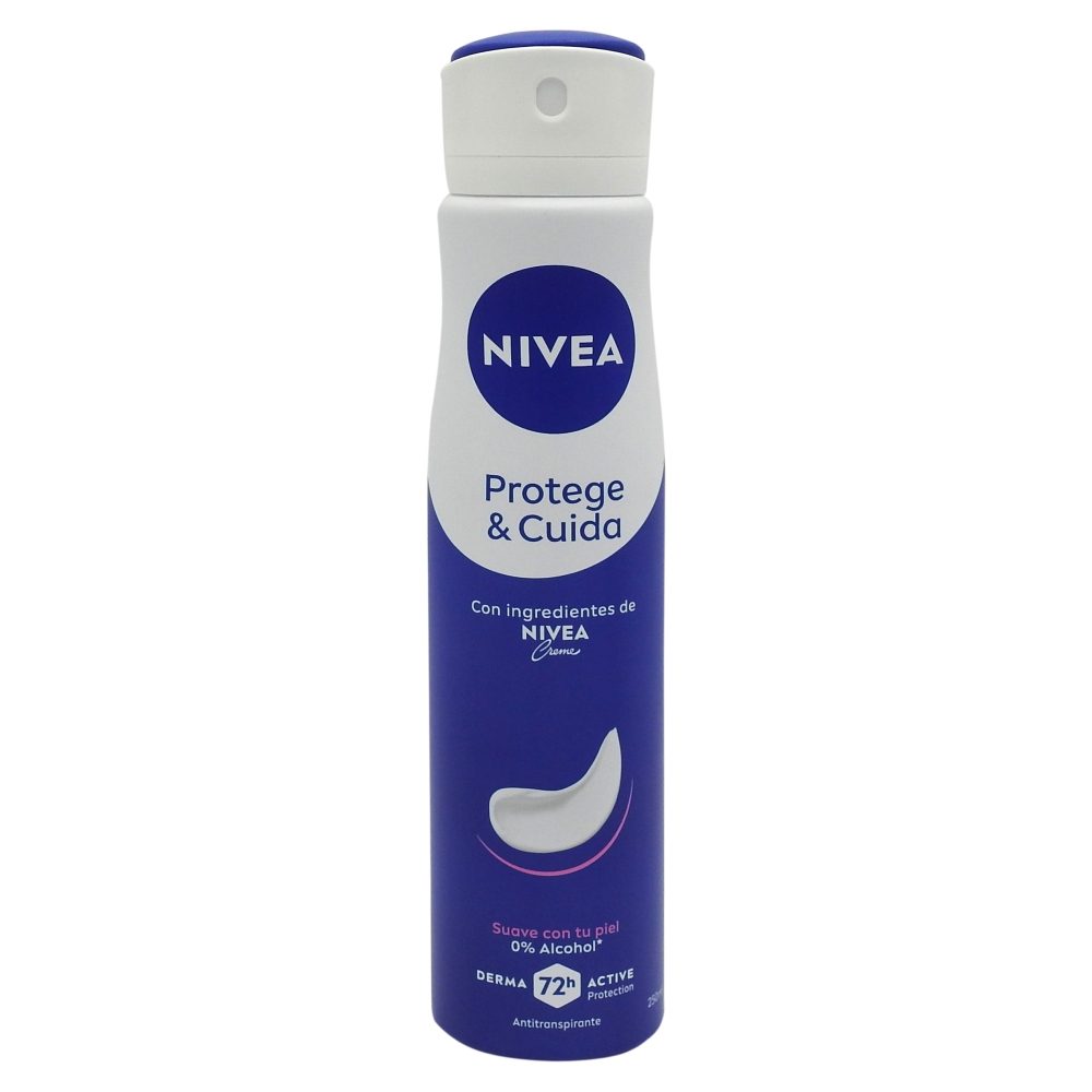 Antiperspirant Deodorant, Nivea, 250 ml Protege Cuida 1