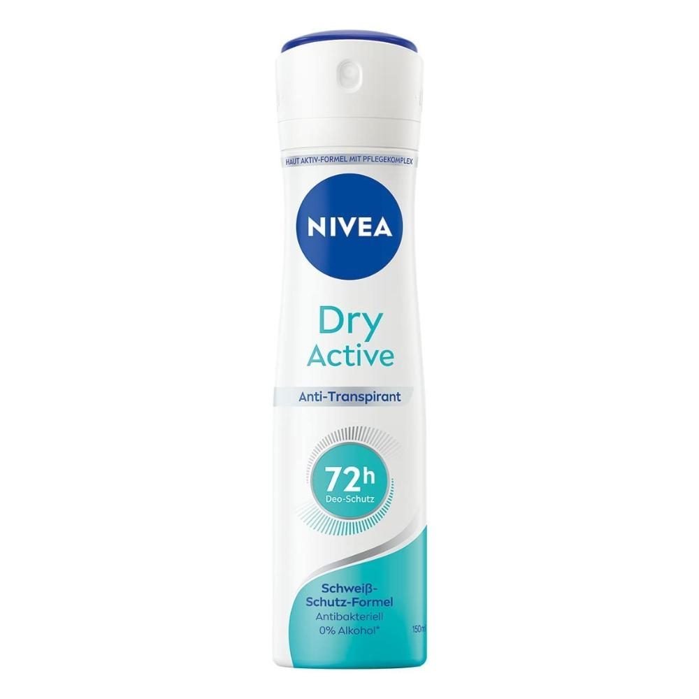 Antiperspirant Deodorant, Nivea, 150 ml Dry Active 1