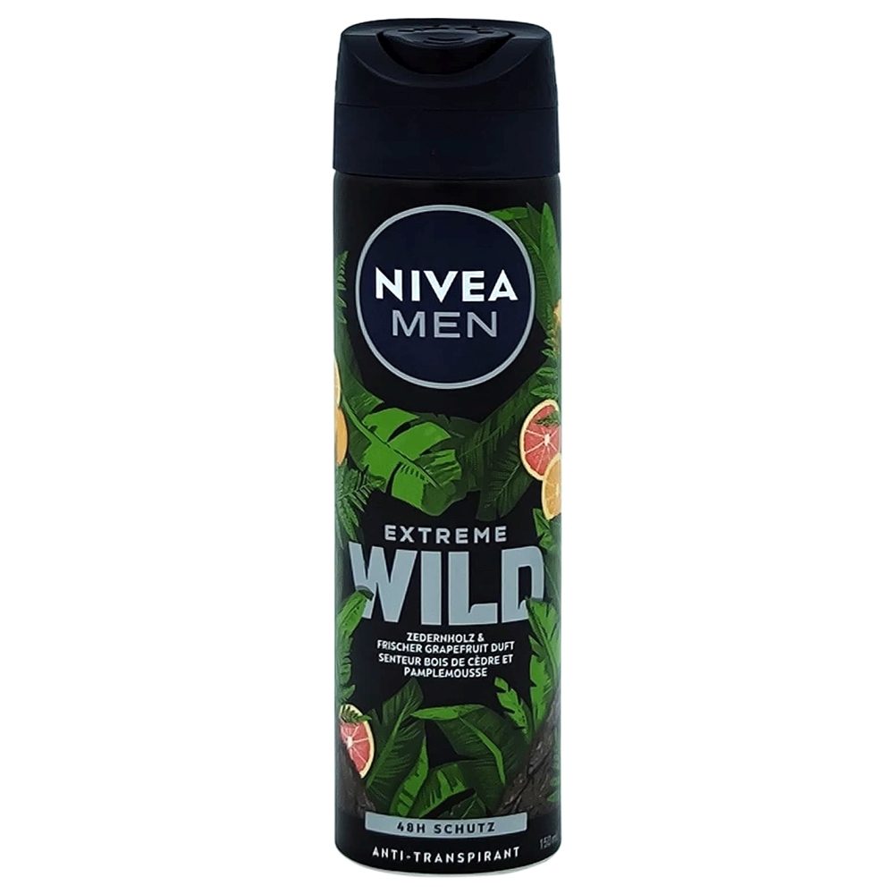 Antiperspirant Deodorant, Nivea, 150 ml Men Extreme Wild Exotic 1