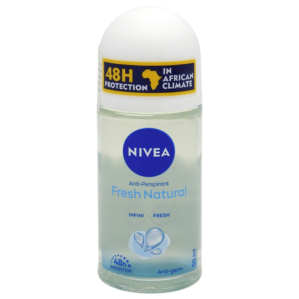 Antiperspirant Roll-On, Nivea, 50 ml Fresh Natural 1