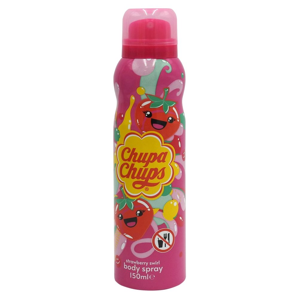 Deodorant, Chupa Chups, 150 ml Strawberry Swirl 1