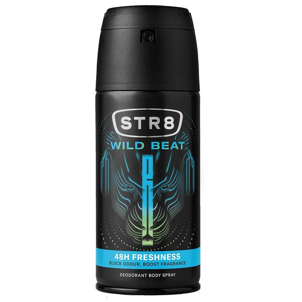 Deodorant, Str8, 150 ml Men Wild Beat 1
