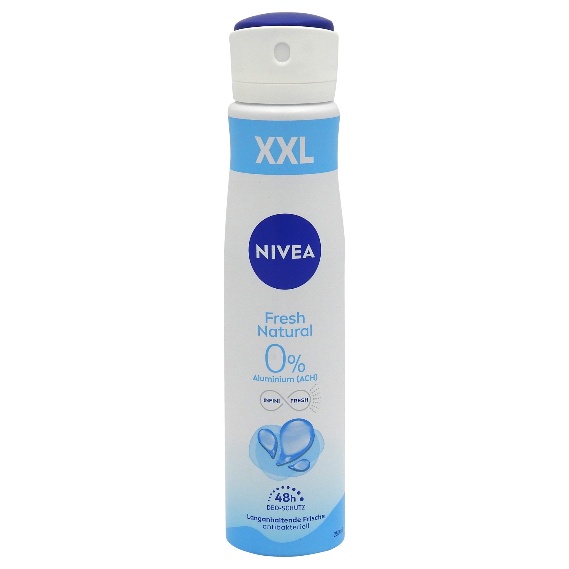 Antiperspirant Deodorant, Nivea, 250 ml Fresh Natural 1