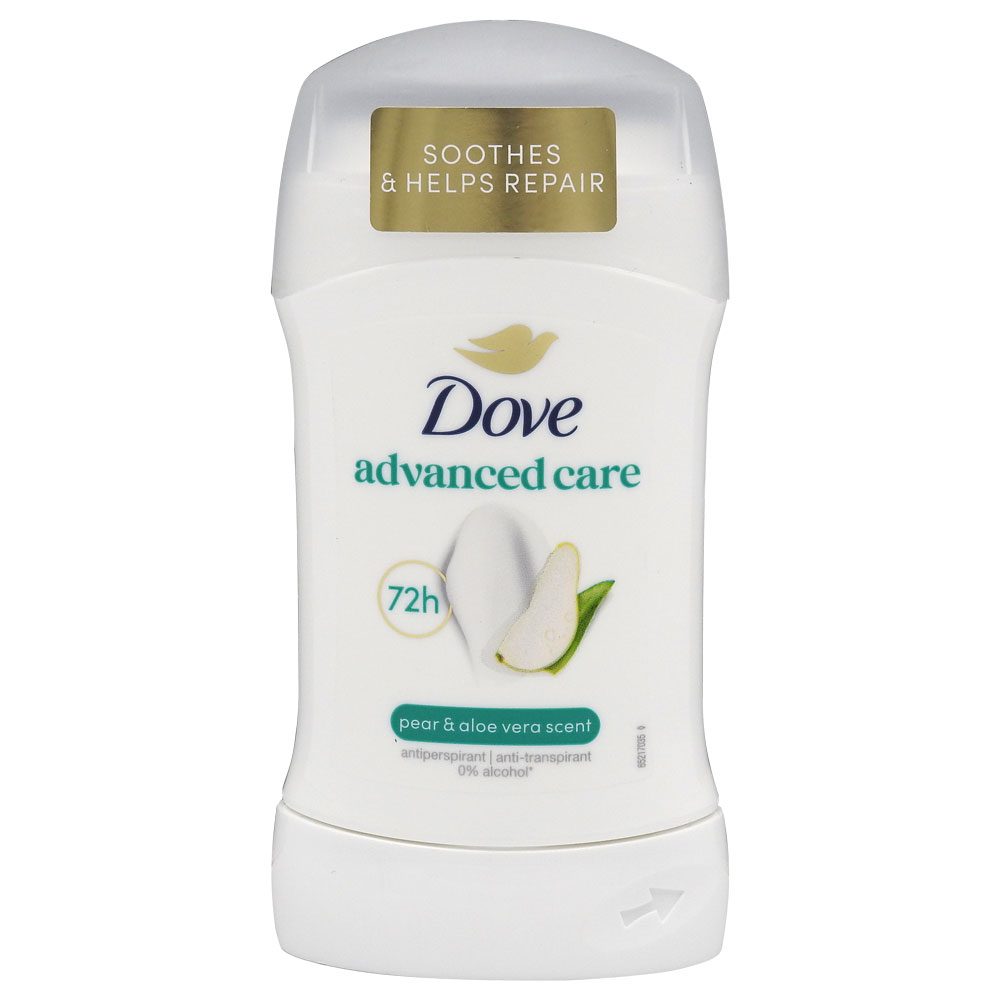 Antiperspirant Stick, Dove, 50 ml Advanced Care Pear Aloe 1
