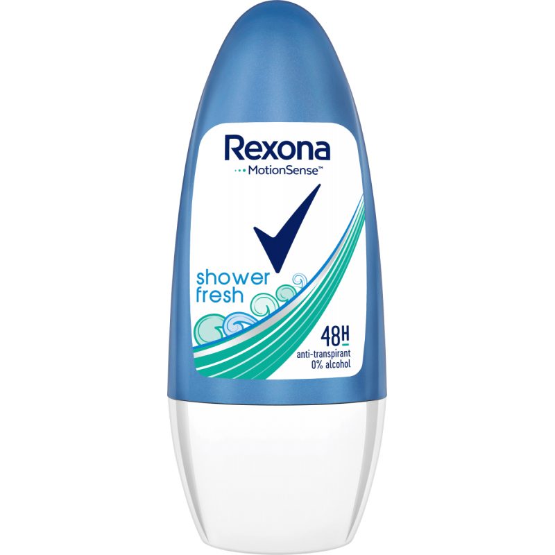 Antiperspirant Roll-On, Rexona, 50 ml Shower Fresh 1