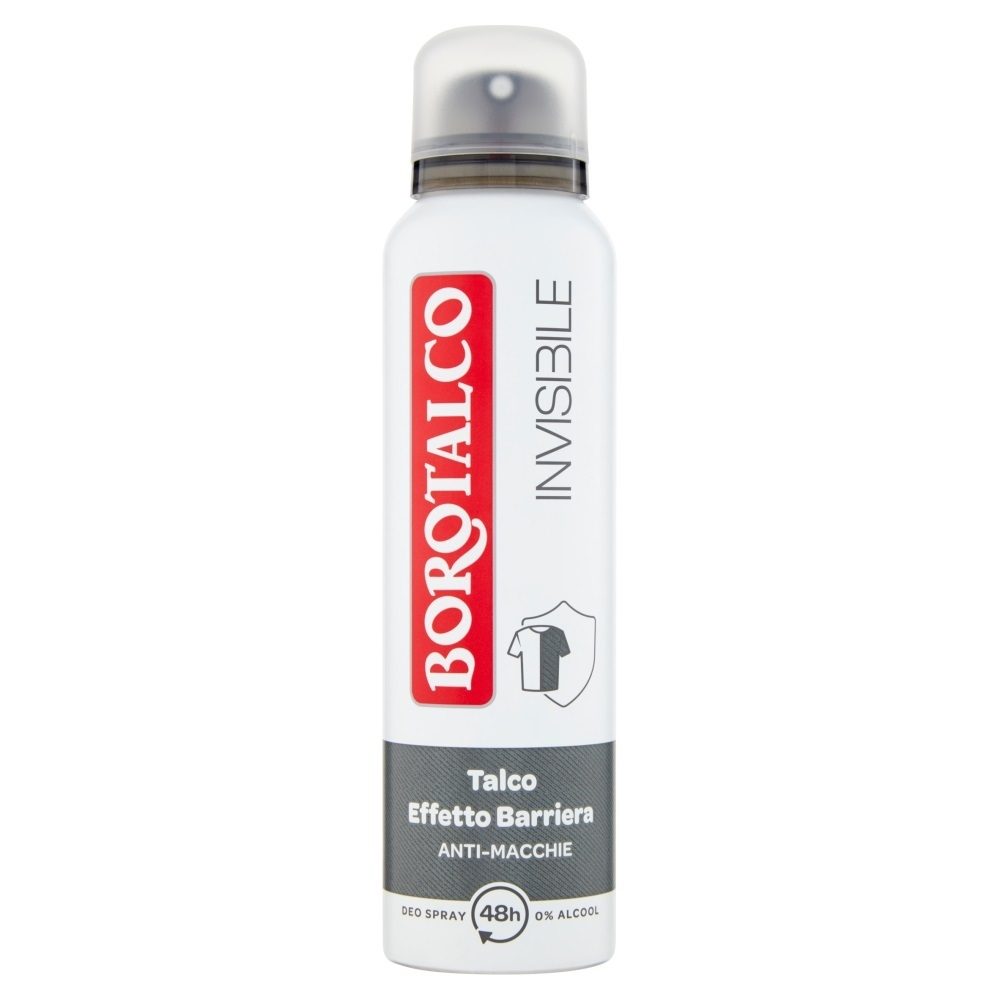 Antiperspirant Deodorant, Borotalco, 150 ml Invisible 1