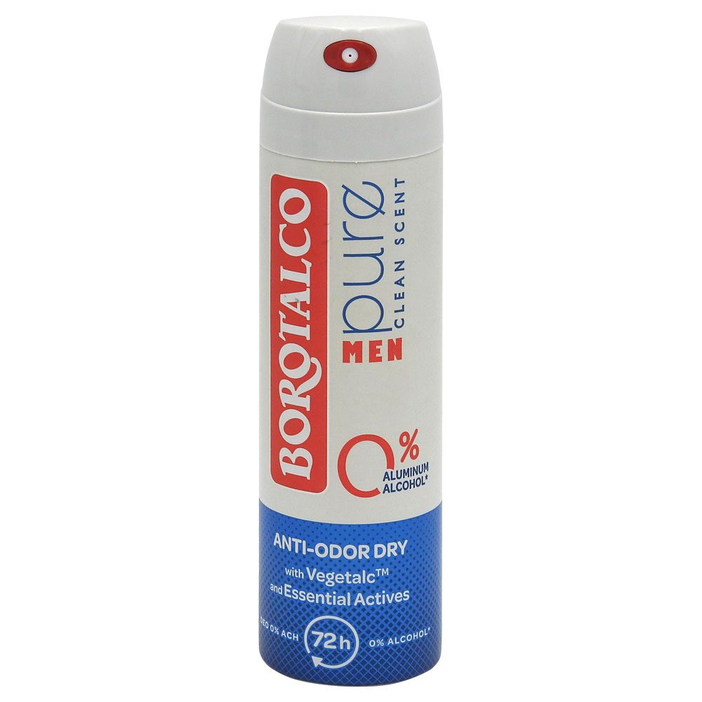 Antiperspirant Deodorant, Borotalco, 150 ml Men Pure 1