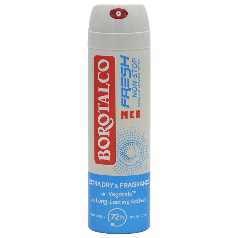 Antiperspirant Deodorant, Borotalco, 150 ml Men Fresh Fragrance 1