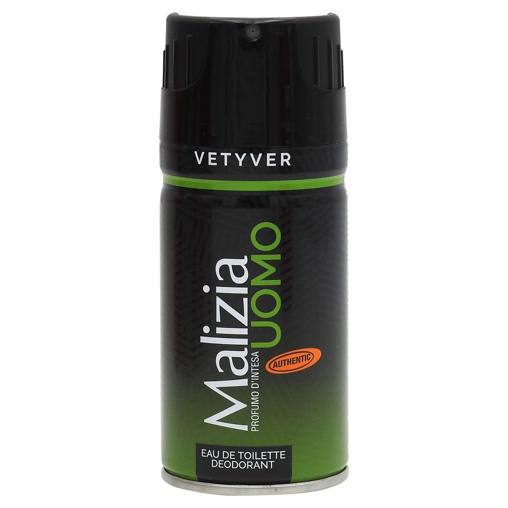 Deodorant, Malizia, 150 ml Men Vetyver 1
