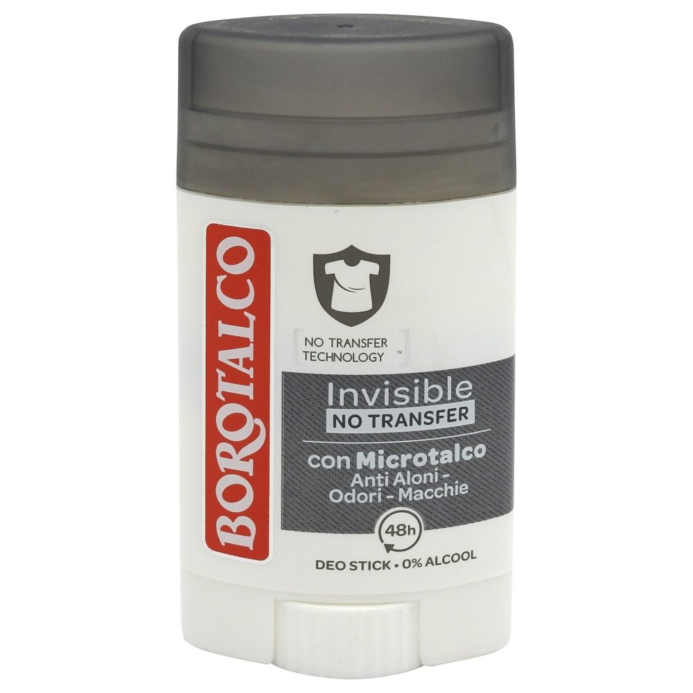 Antiperspirant Stick, Borotalco, 40 ml Invisible 1
