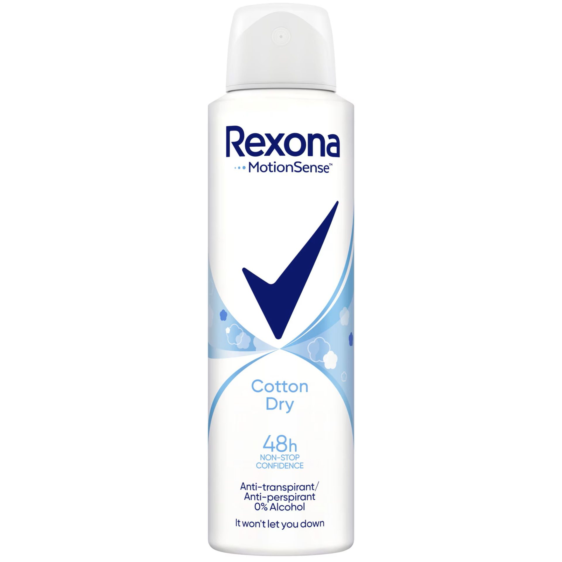 Antiperspirant Deodorant, Rexona, 150 ml Cotton 1