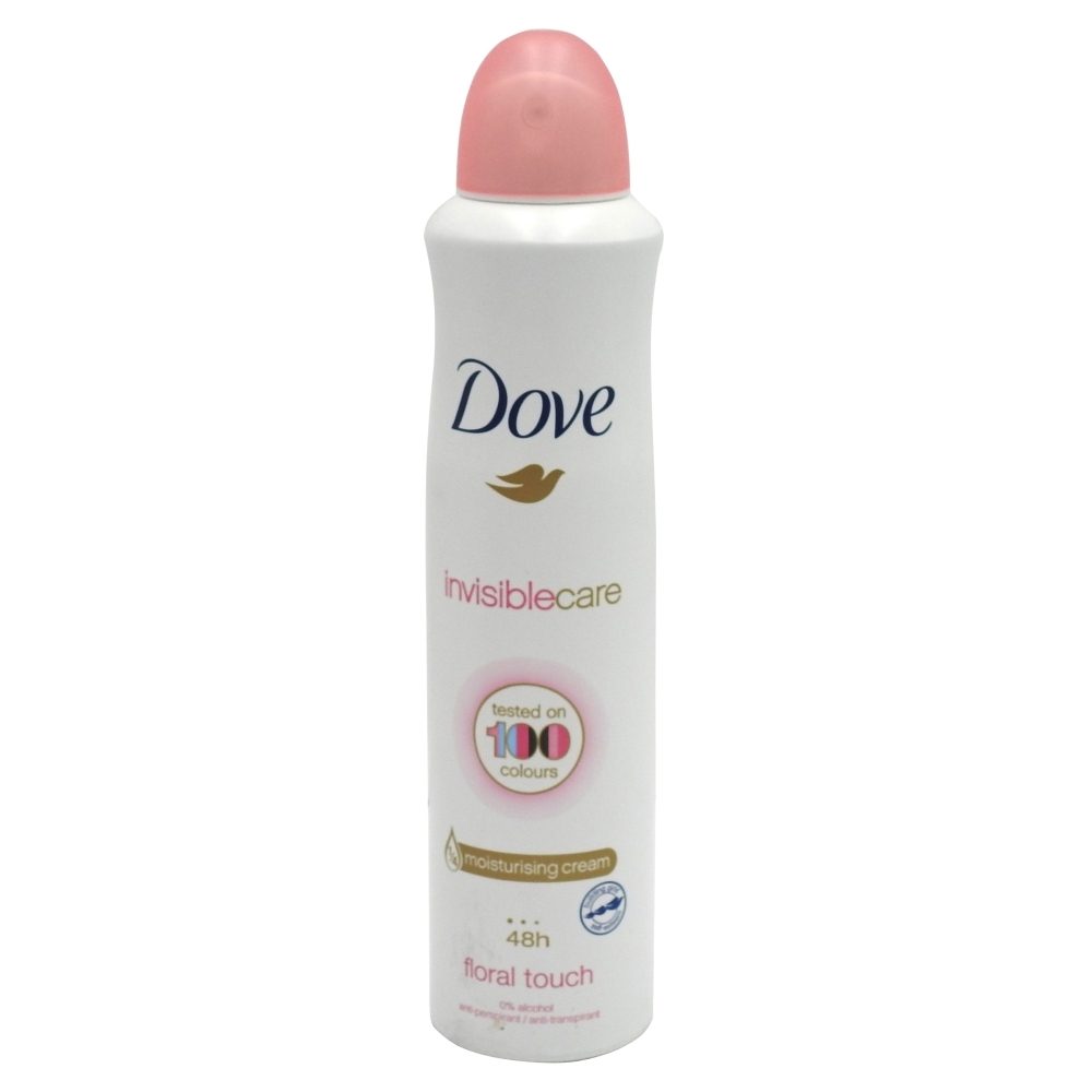 Antiperspirant Deodorant, Dove, 250 ml Invisible Care Floral Touch 1