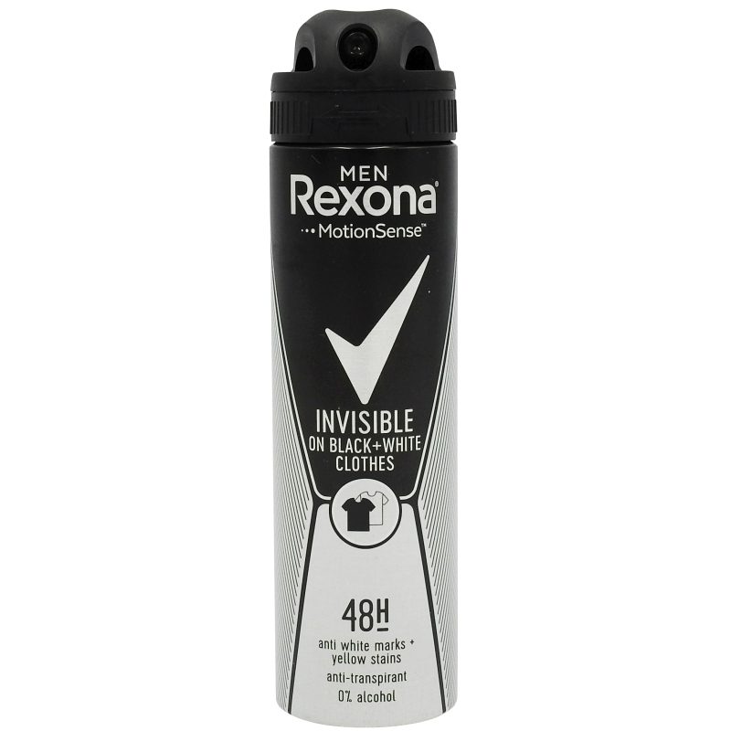 Antiperspirant Deodorant, Rexona, 150 ml Men Invisible Bw 1