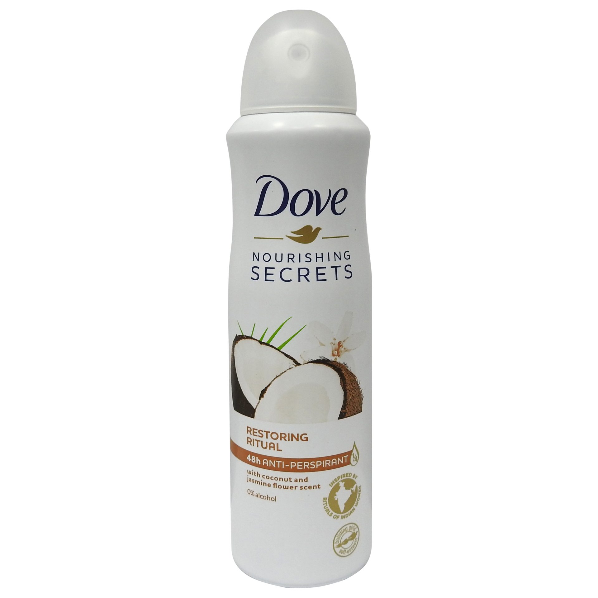 Antiperspirant Deodorant, Dove, 150 ml Restoring Ritual Coconut Jasmine 1