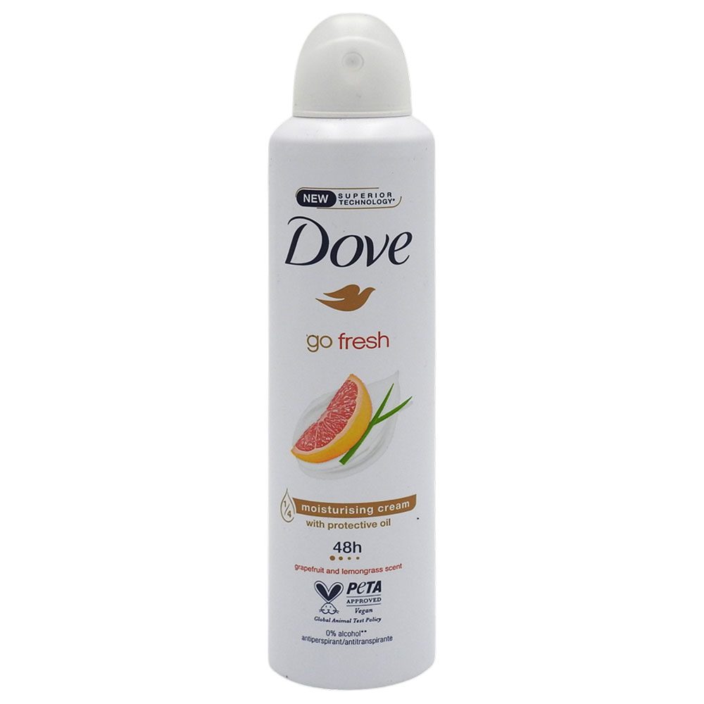 Antiperspirant Deodorant, Dove, 250 ml Go Fresh Grapefruit si Lemongrass 1