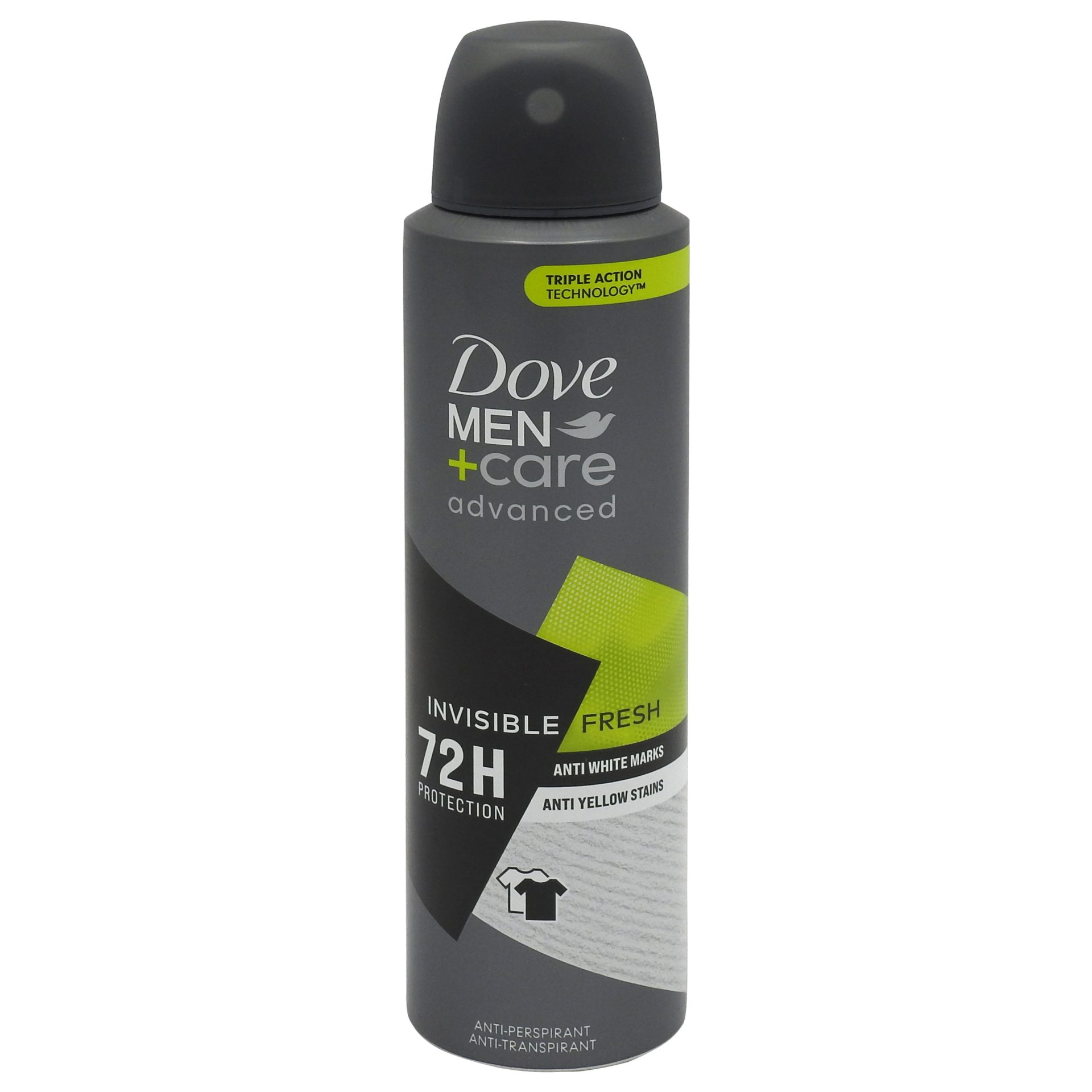 Antiperspirant Deodorant, Dove, 150 ml Men Advanced Care Invisible Fresh 1