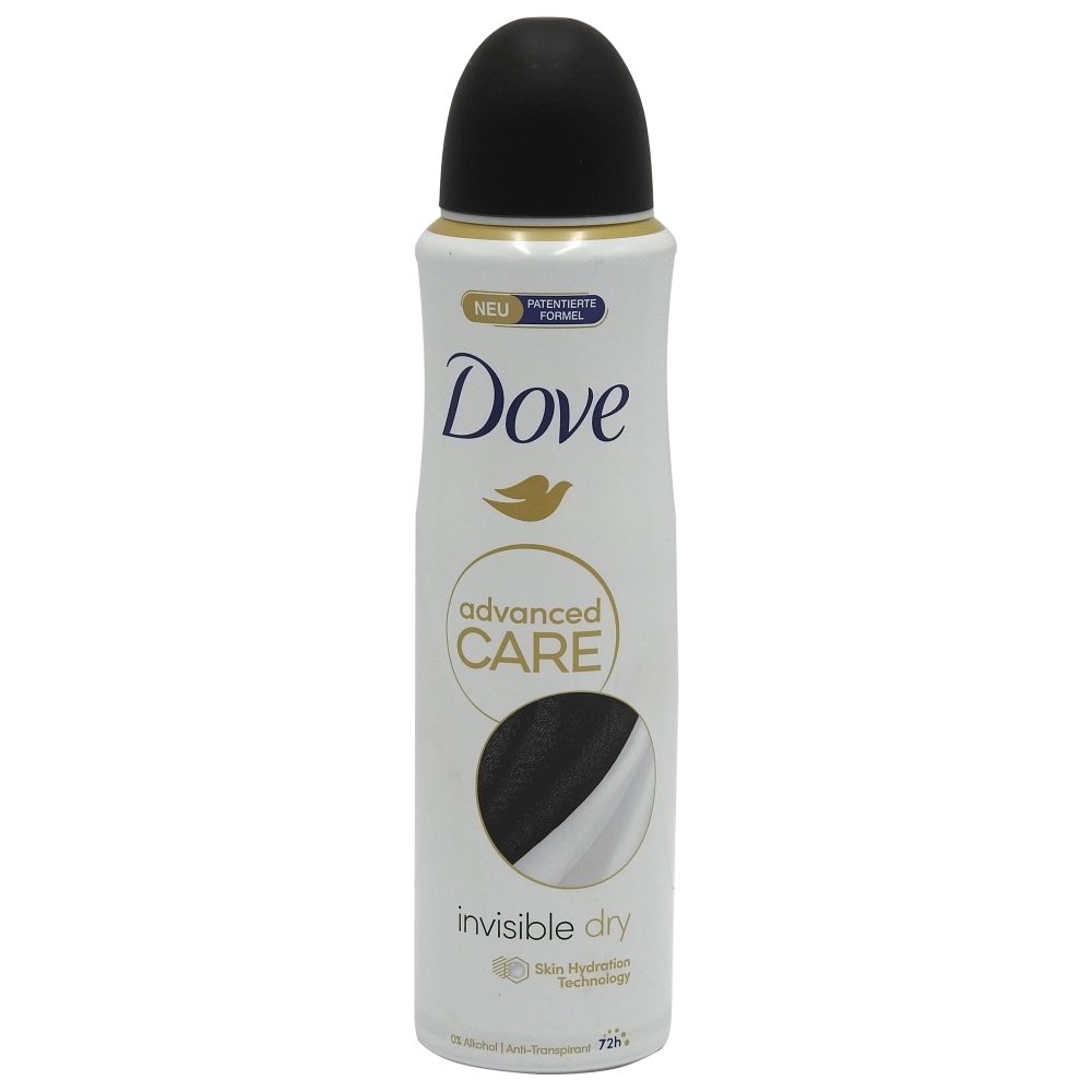 Antiperspirant Deodorant, Dove, 150 ml Advanced Care Invisible Dry 1