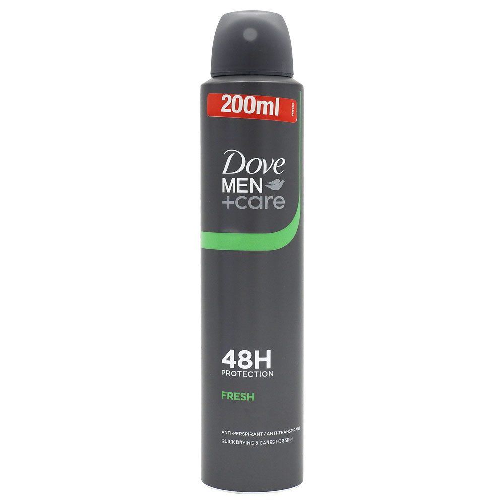Antiperspirant Deodorant, Dove, 200 ml Men Care, Fresh 48H 1