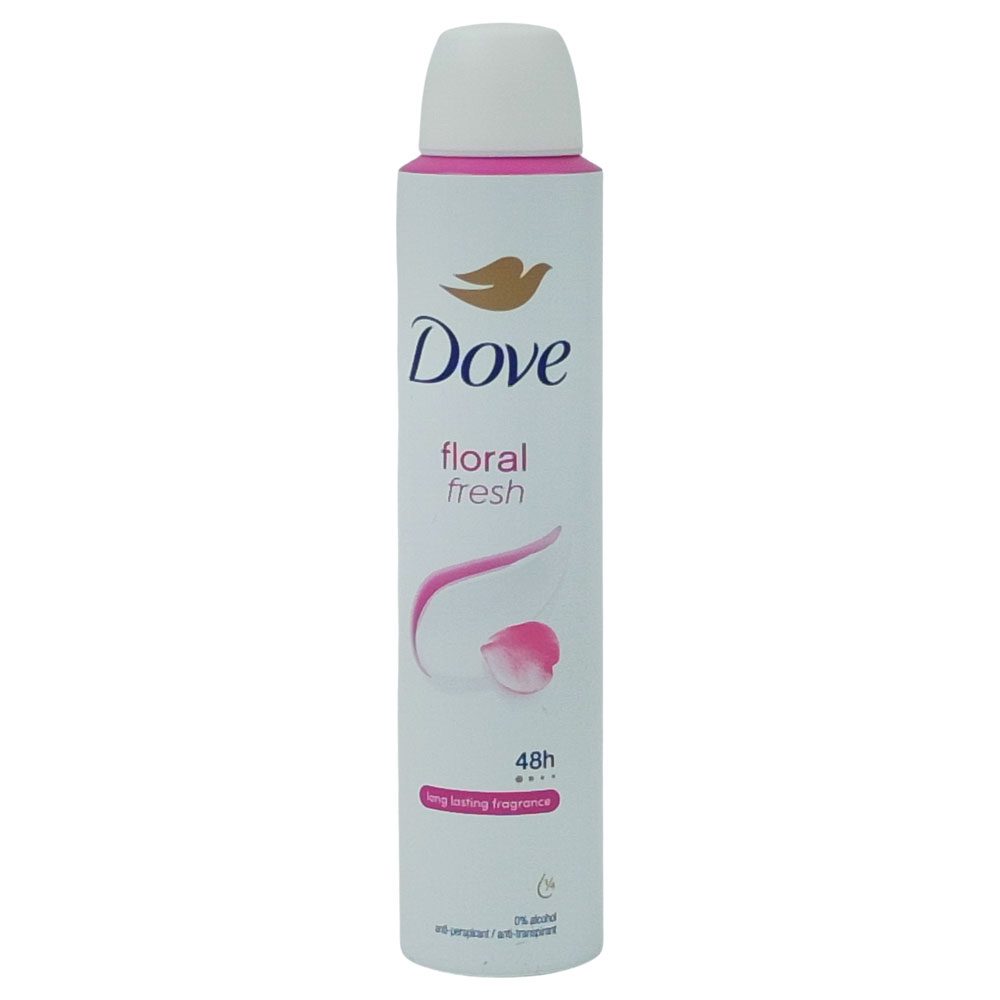 Antiperspirant Deodorant, Dove, 200 ml Floral Fresh 1