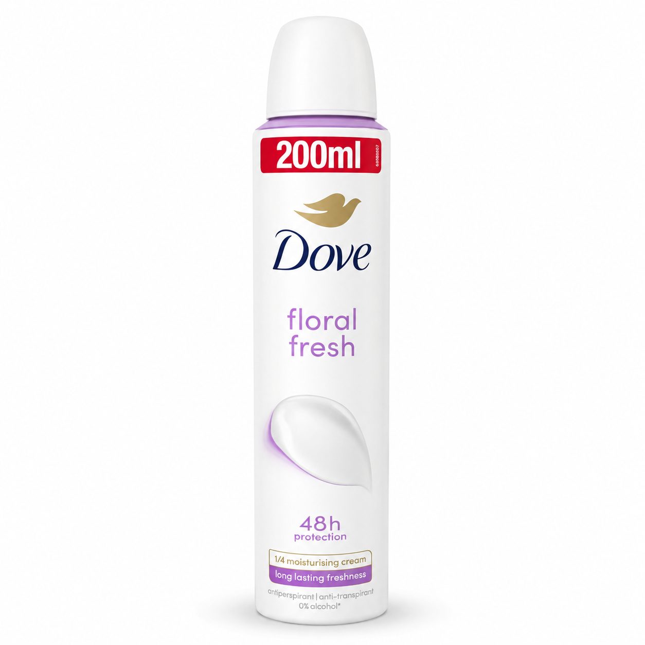 Antiperspirant Deodorant, Dove, 200 ml Floral Fresh