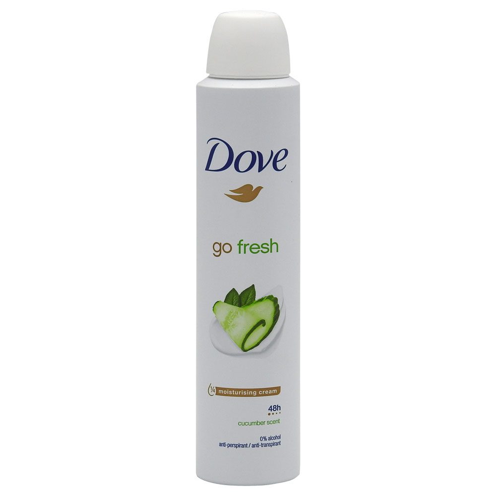 Antiperspirant Deodorant, Dove, 200 ml Cucumber Woman 1