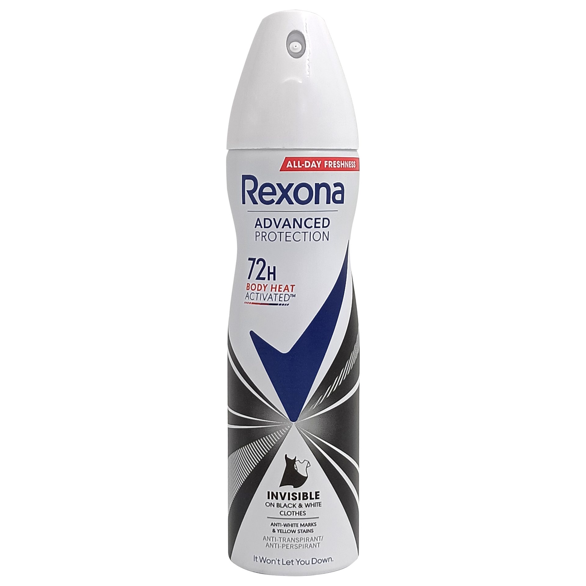 Antiperspirant Deodorant, Rexona, 150 ml Advanced Protection Invisible Bw 1