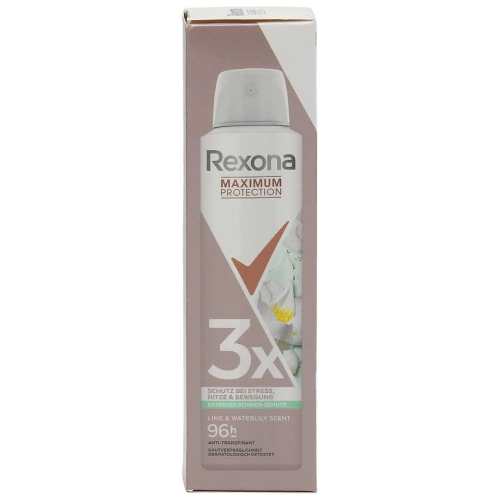 Antiperspirant Deodorant, Rexona, Maximum Protection 150 ml Lime si Waterlily Scent 1