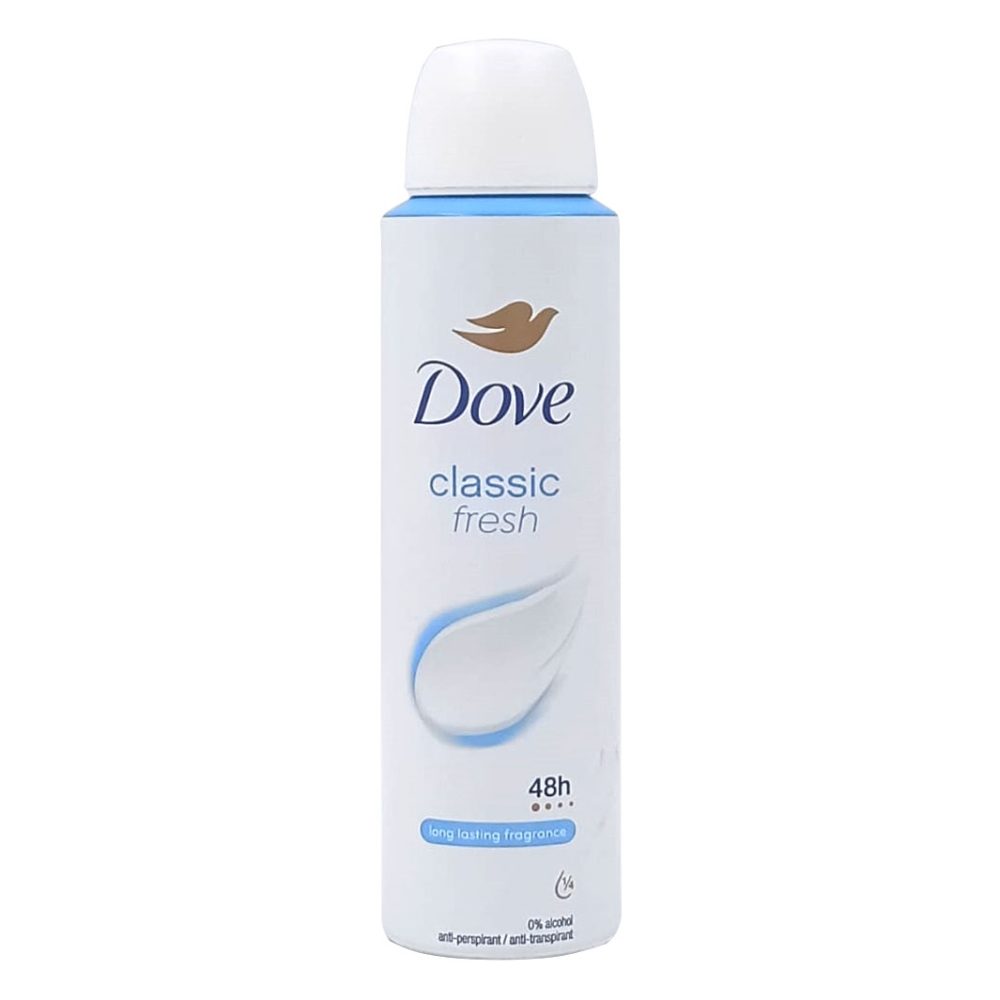 Antiperspirant Deodorant, Dove, 150 ml Classic Fresh 1
