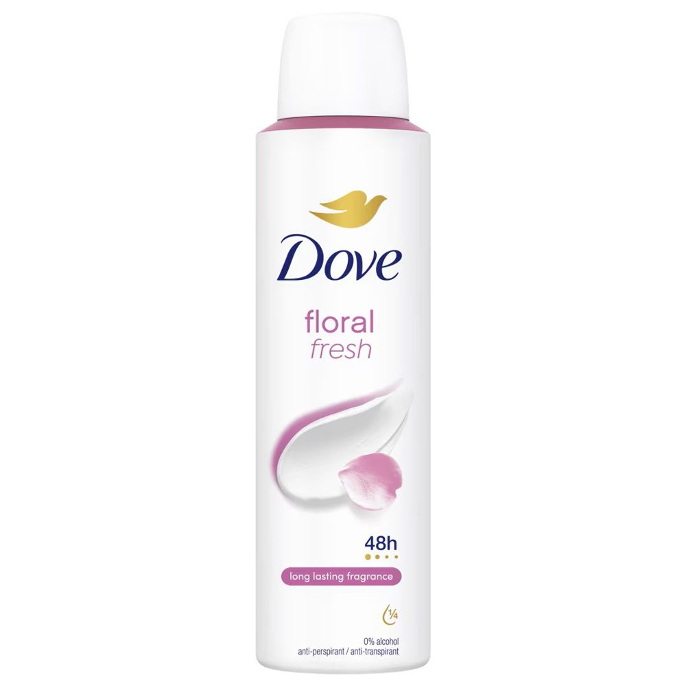 Antiperspirant Deodorant, Dove, 150 ml Floral Fresh 1