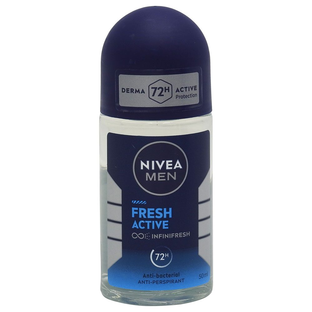 Antiperspirant Roll-On, Nivea, 50 ml Men Fresh Active 1