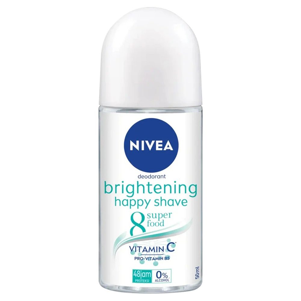 Antiperspirant Roll-On, Nivea, 50 ml Brightening Happy Shave 1