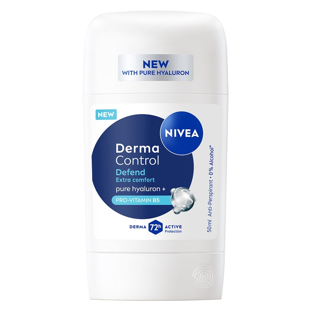 Antiperspirant Stick, Nivea, 50 ml Derma Control Defend 1