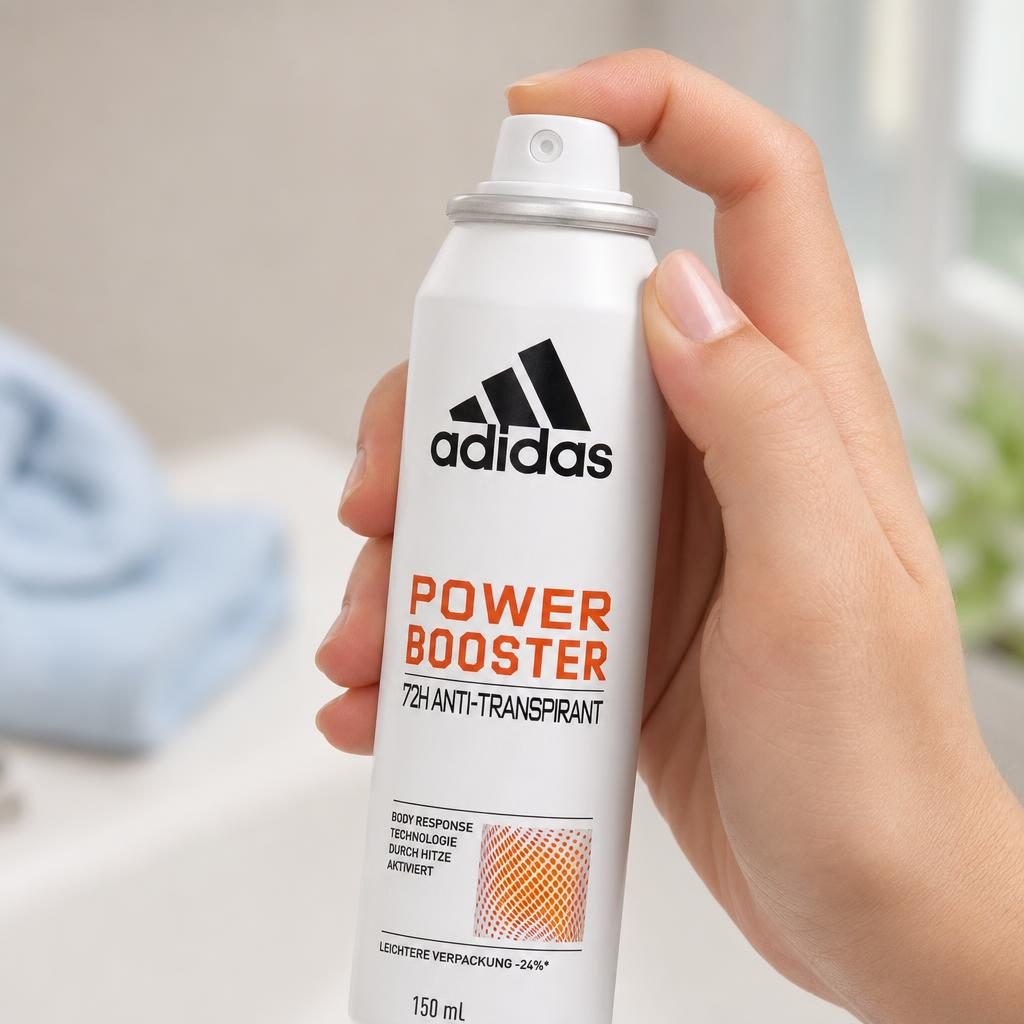Antiperspirant Deodorant, Adidas, 150 ml Women Power Booster