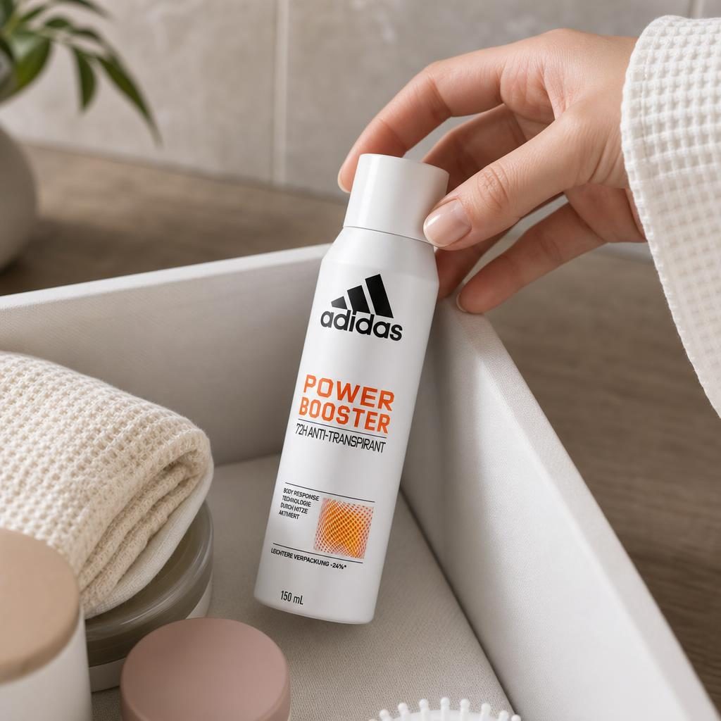 Antiperspirant Deodorant, Adidas, 150 ml Women Power Booster