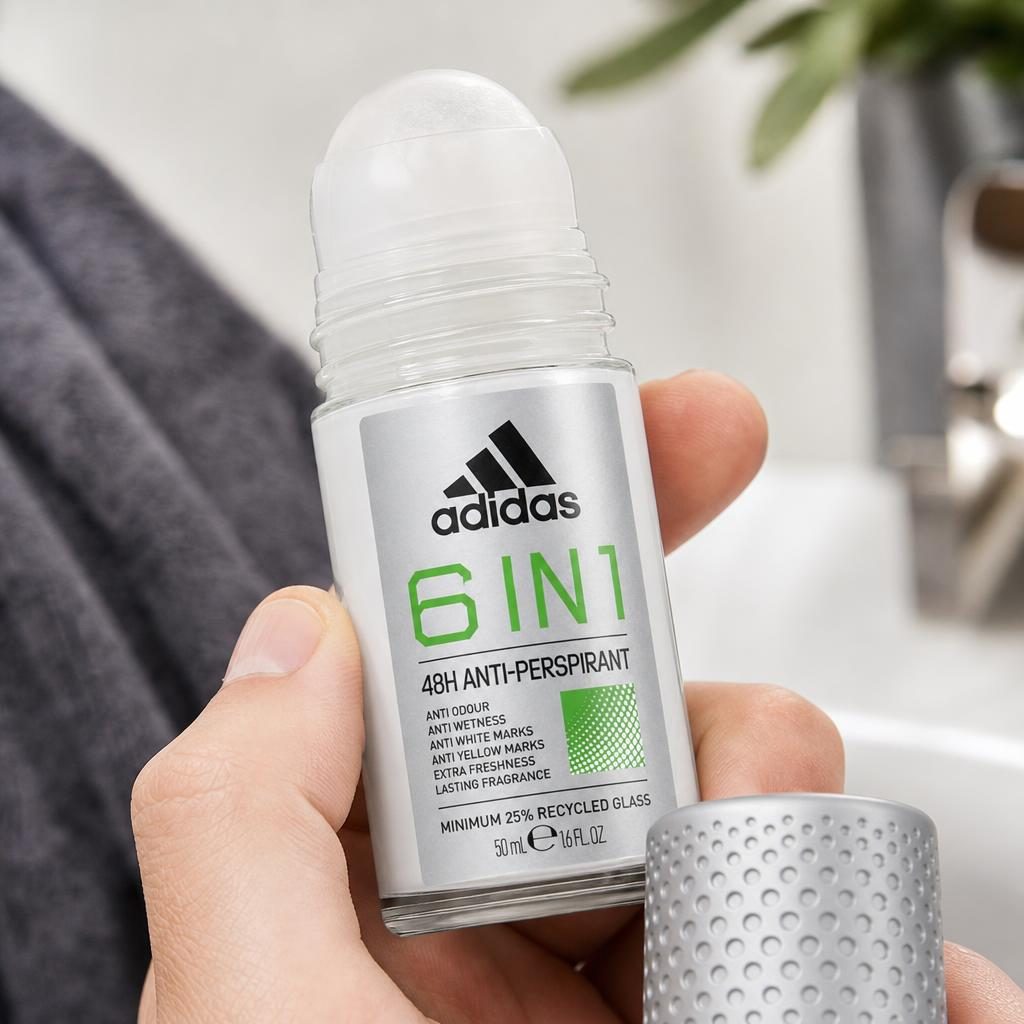 Detaliu produs antiperspirant Adidas