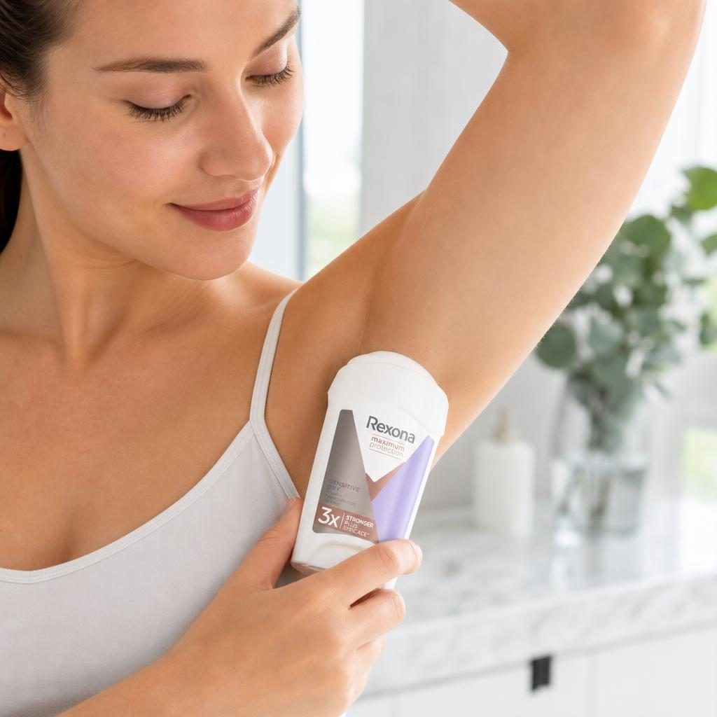 Antiperspirant Stick Crema, Rexona, 45 ml Sensitive Dry