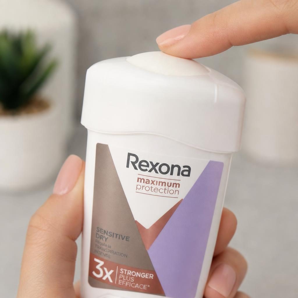 Antiperspirant Stick Crema, Rexona, 45 ml Sensitive Dry