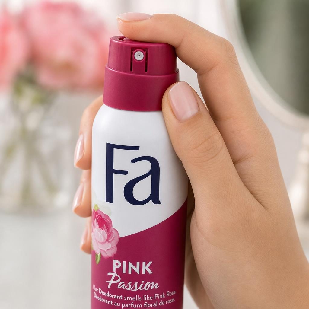 Antiperspirant Deodorant, Fa, 150 ml Pink Passion