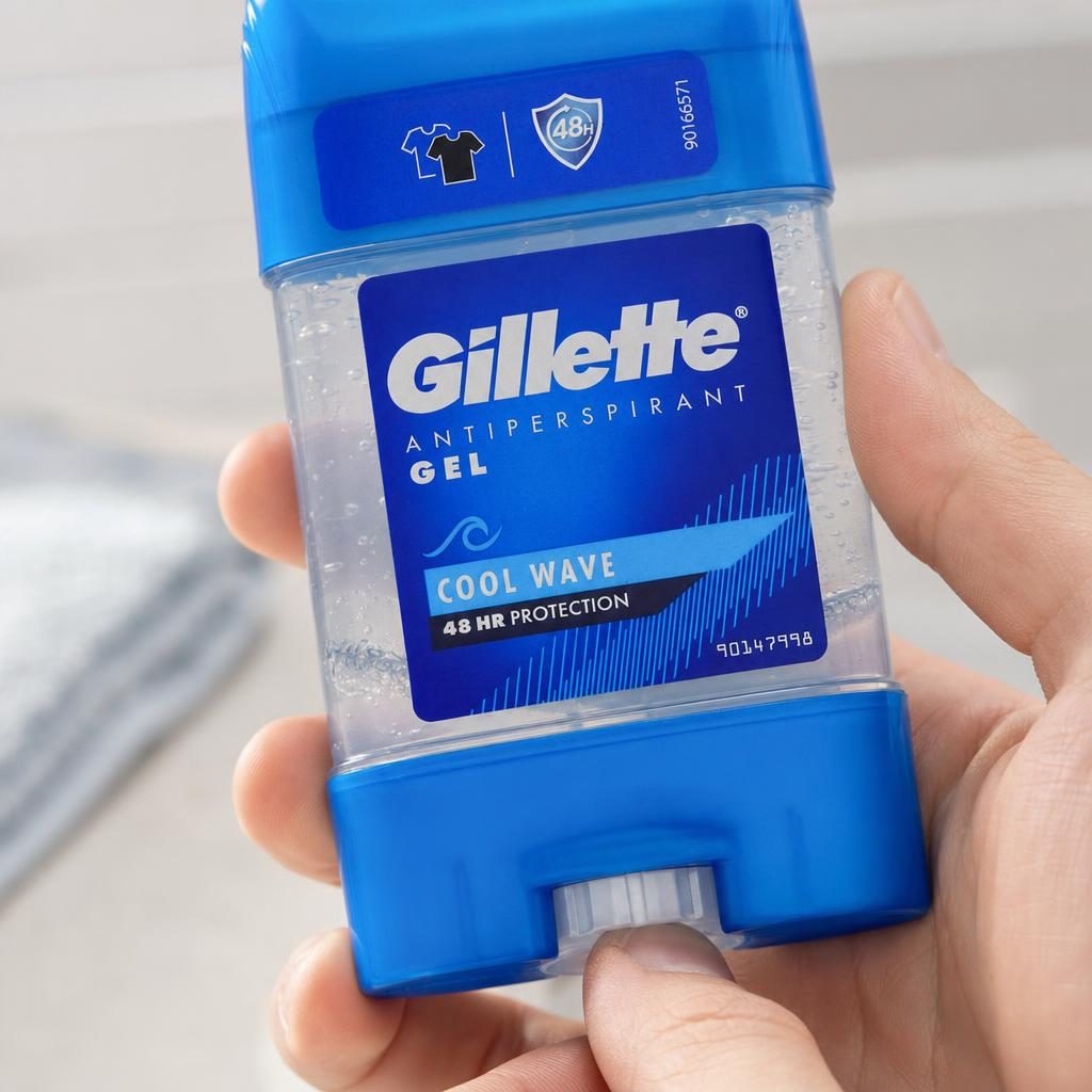 Antiperspirant Stick, Gillette, Gel 70 ml Men Cool Wave
