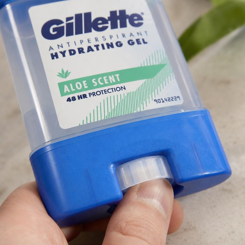 Antiperspirant Stick, Gillette, Gel 70 ml Men Aloe