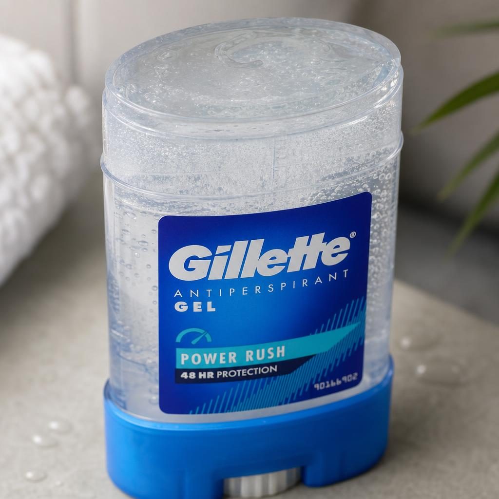 Antiperspirant Stick, Gillette, Gel 70 ml Power Rush
