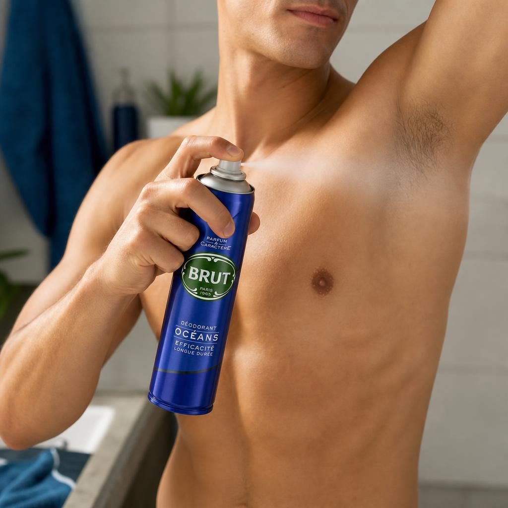 Deodorant, Brut, 200 ml Men Oceans