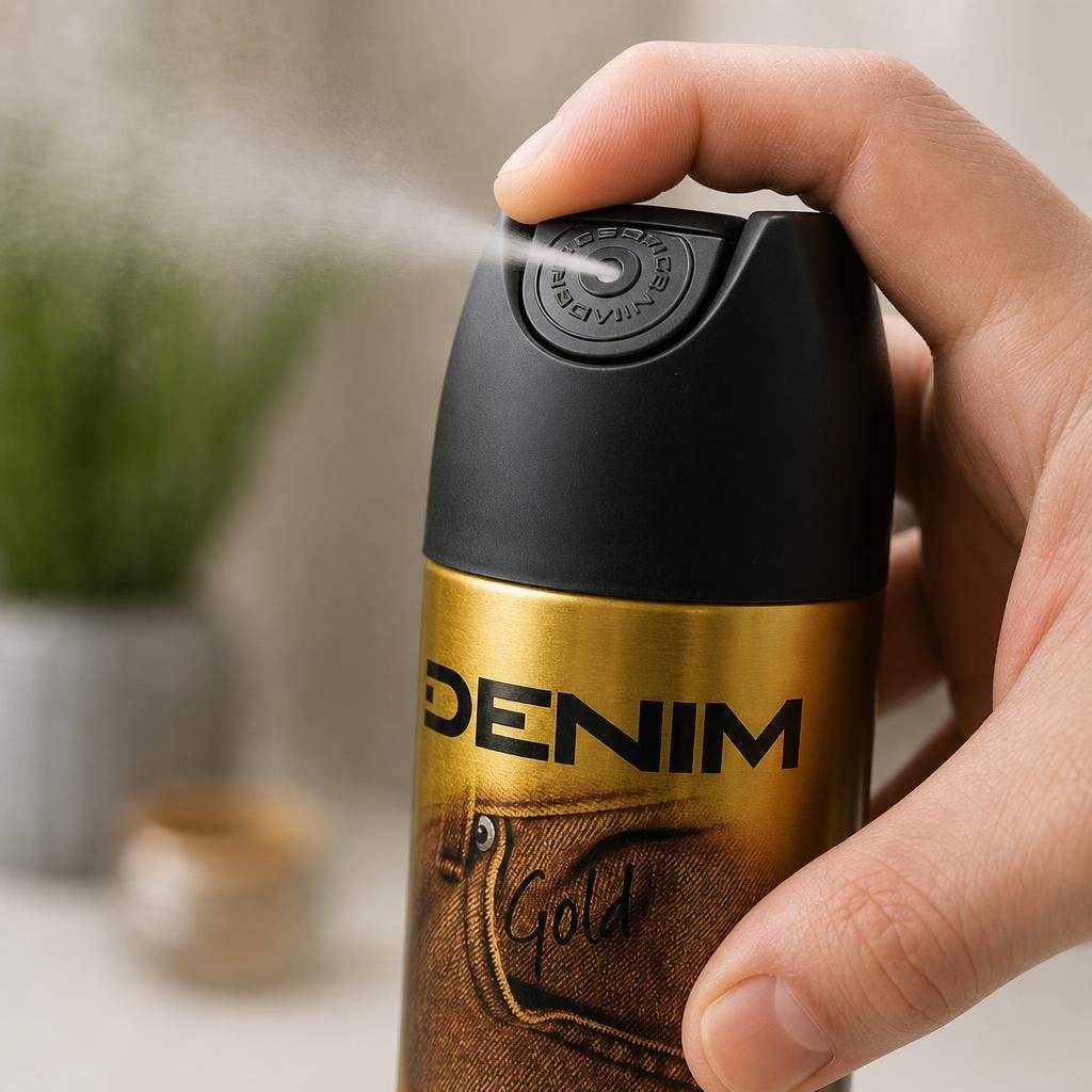 Deodorant, Denim, 150 ml Men Gold