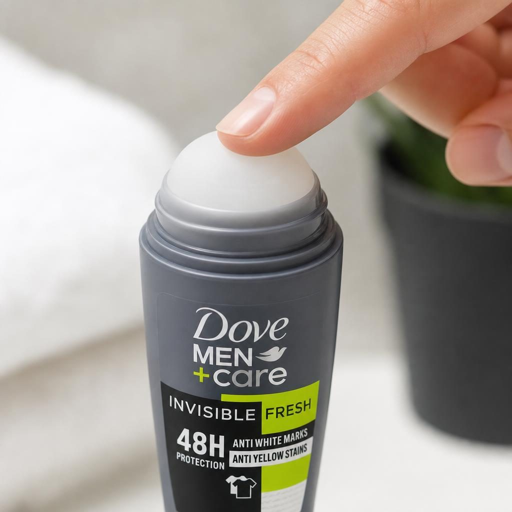 Antiperspirant Roll-On, Dove, 50 ml Men Invisible Fresh