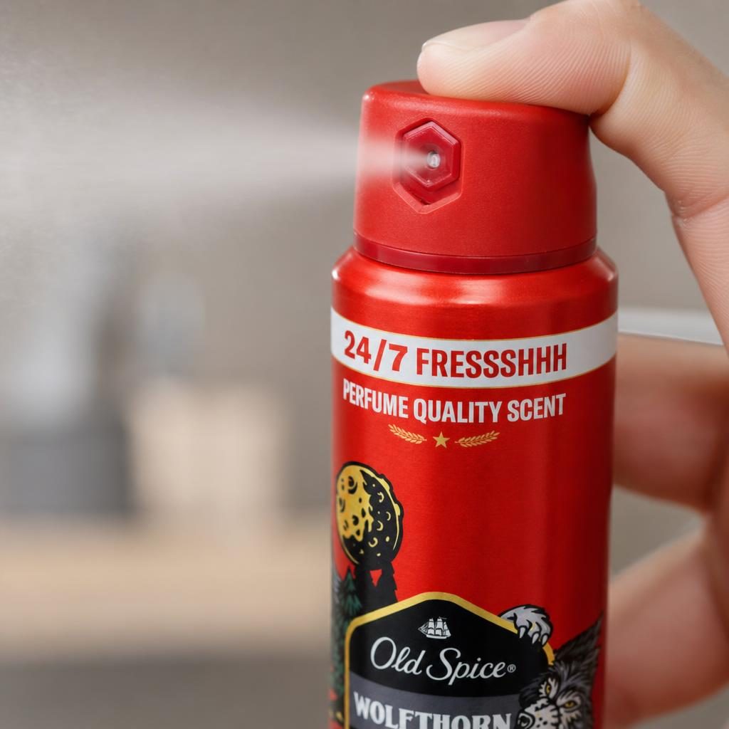Deodorant, Old Spice 7/24h, 150 ml Wolfthorn