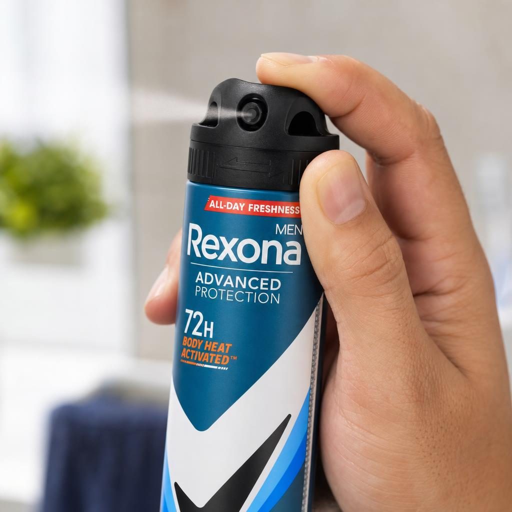 Antiperspirant Deodorant, Rexona, 150 ml Men Advanced Protection Invisible Ice Fresh