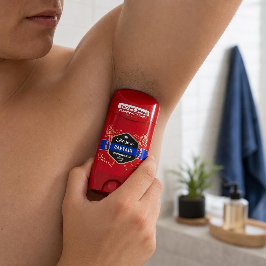 Antiperspirant Stick, Old Spice, 65 ml Captain