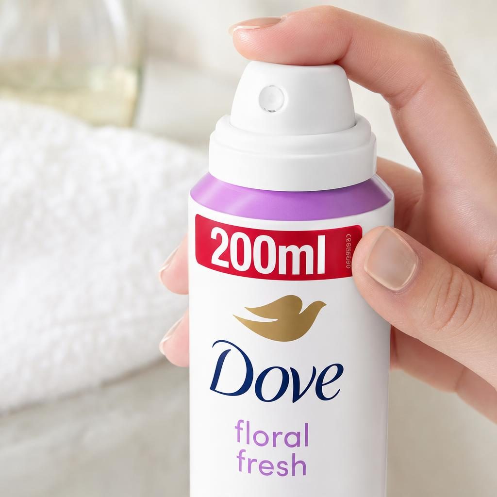 Antiperspirant Deodorant, Dove, 200 ml Floral Fresh