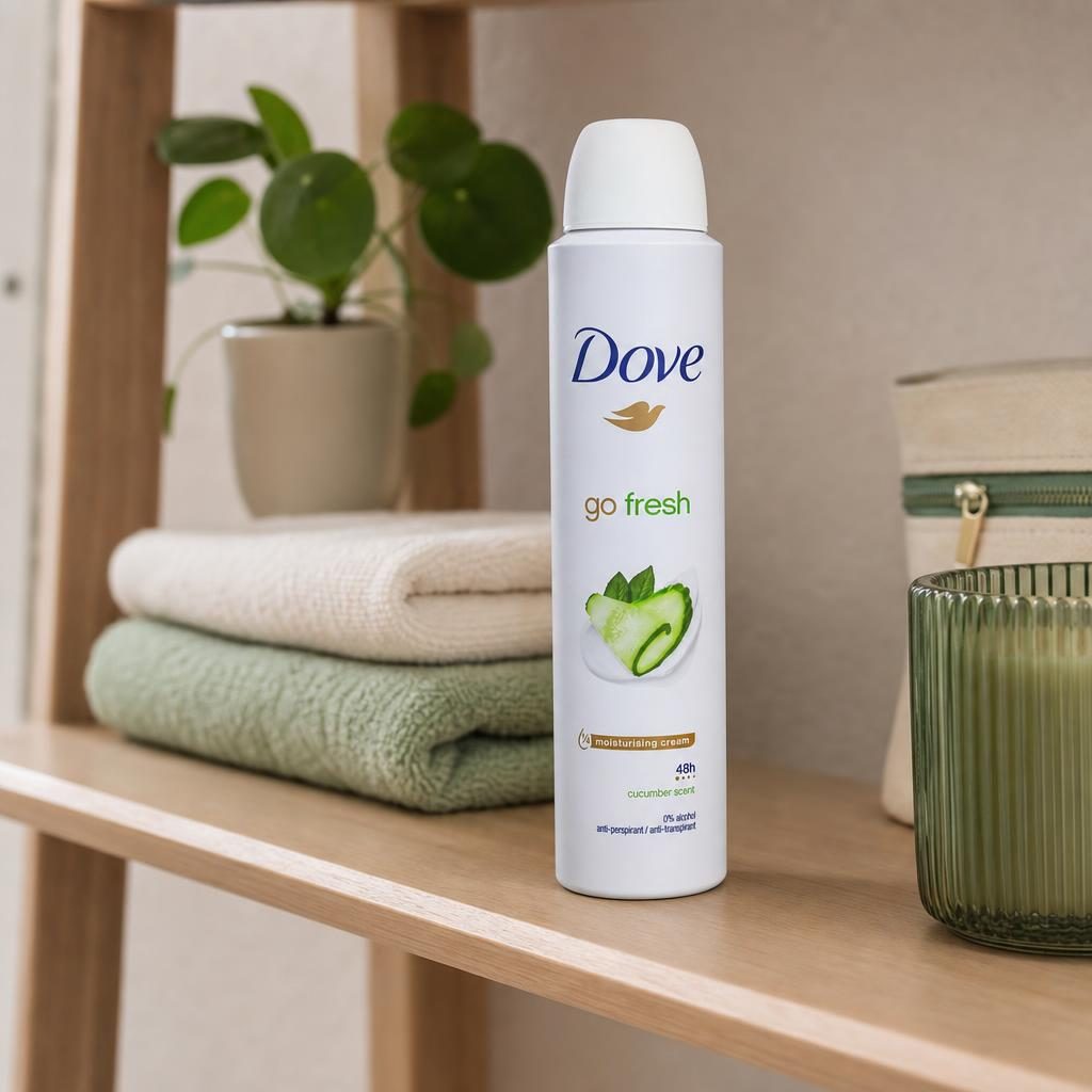 Antiperspirant Deodorant, Dove, 200 ml Cucumber Woman